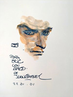 Gimenez Juan La... | GIMENEZ Juan La caste des méta barons Dédicace couleur... | Vermot et Associés