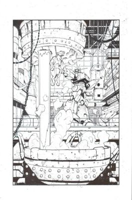 Ricardo López Ortiz - Transformers #10 Cover D