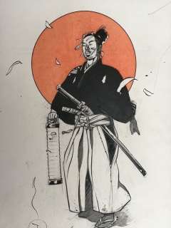 Kogaratsu - Dessin original en couleur - Projet pour une couverture - Intégrale Kogaratsu (2019) | Catawiki