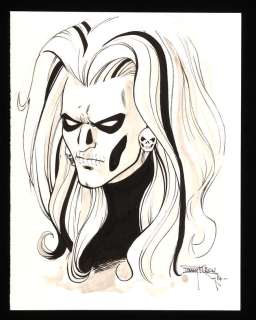 DC Comics The Silver Banshee - an original artwork by Barry Kitson (Thought Bubble, 2014). | Ewbank’s