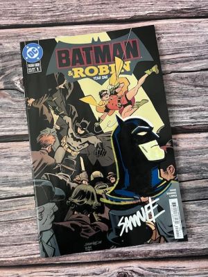 Chris Samnee | Batman & Robin: Year One Issue #1 Remarqued | Chris Samnee