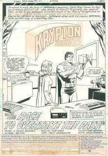 Superman Presents Krypton Chronicles - Vol 1 #3 - Loose page - First edition - (1981) | Catawiki