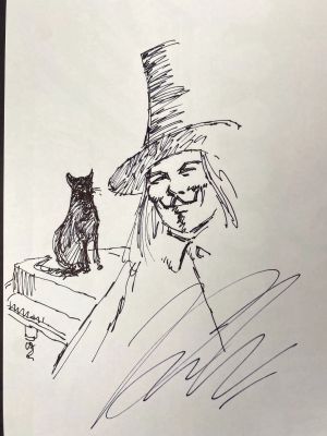 Lloyd David V Pour... | Lot 359 - LLOYD David V pour Vendetta Deux albums avec dessins... | Vermot et Associés