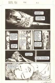 Fred Harper, Jason Temujin Minor - animal man #84 p. 6 - childhood thoughts - 1995 signed