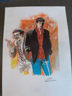 Dylan Dog - Luca Raimondo - illustrazione originale - Loose page - (2010) | Catawiki