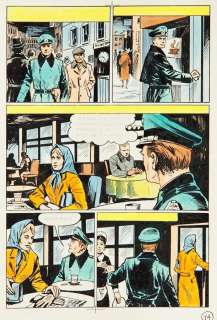 Mieczysław Wiśniewski (1925 - 2006) | Mieczysław Wiśniewski | "Kapitan Kloss. Żelazny krzyż", plansza nr 14, 1973 | Desa Unicum