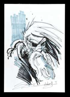 Simon Coleby an original artwork of 2000 AD’s Dirty Frank. | Ewbank’s