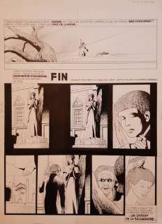 Renaud - Planche originale - Les Enfants de la Salamandre T3 - Alicia - (1990) | Catawiki