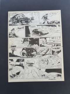 Franz - Planche originale - Thomas Noland T2 - Race de chagrin - (1984) | Catawiki