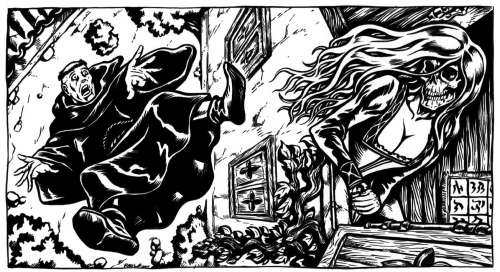 Raúlo Cáceres | REF AQUE09 Aquelarre rol. (27X16 cm). | Raúlo Cáceres