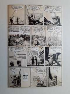 Hugo Pratt - Tavola Originale n. 244 "Junglemen!" - Loose page - (1963) | Catawiki