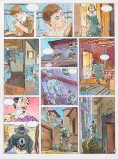 Redondo | La Marque de laÂ sorcière, planche n°39 Ã  l’enc… | Banque Dessinée