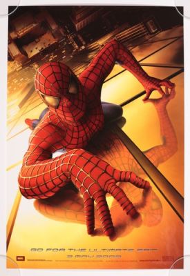 Spider-Man Pre-Release Promotional Poster | eBay US (Buy It Now)