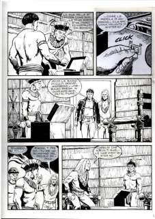 Mister No n. 363 - 4 Tavole Originali "il marchio del traditore" - Loose page - First edition - (2005) | Catawiki