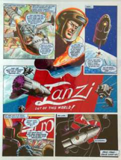 Keith Page - Dan Dare: 1990 - Star-Lab (Signed)