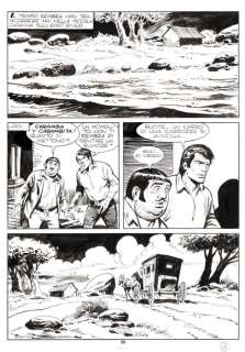 Zagor Zenith n. 259 - 4x Tavole Originali "gli aguzzini" - Loose page - (1982) | Catawiki