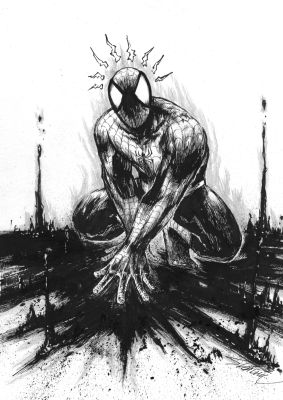 Slaium (Gloom Drone) | Spider-Man & Symbiote by Slaium | Raremarq (Buy It Now)