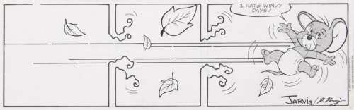 Ensemble de trois strips. Jarvis,… | Banque Dessinée