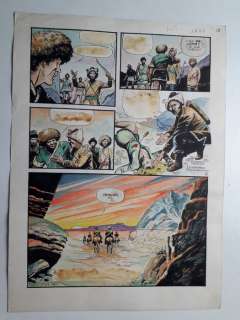 Leandro Sesarego - Tav. Origin. "Temujin" - Firmata e Datata - Loose page - (1979) | Catawiki