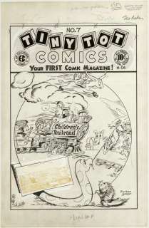 148: Geller Tiny Tot #7 1947 30pgs original comic art | Russ Cochran