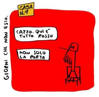 Gli scarabocchi di Maicol&Mirco per COmeVIteDIstanti 6 - Tavole originali "Casa n. 9 #14" - Loose page - (2020) | Catawiki