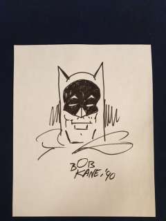 Batman - Original sketch by Bob Kane - Unique drawing | Catawiki
