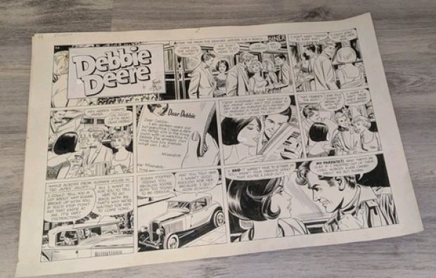 Debbie Deere by Frank Bolle Original Comic Storyboard Artwork 1960s | eBay US (Buy It Now)