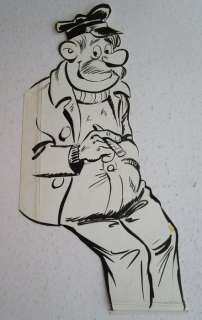 Berck - Groot formaat originele tekening in inkt - Mulligan - Loose page - (1969) | Catawiki