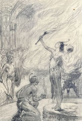 J. Allen St. John  | Goddess of Fire (1941) | Shasta/Phoenix