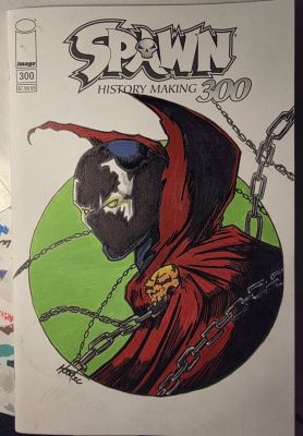 Hoodart01 | Spawn #300 Sketch Cover | Raremarq (Buy It Now)