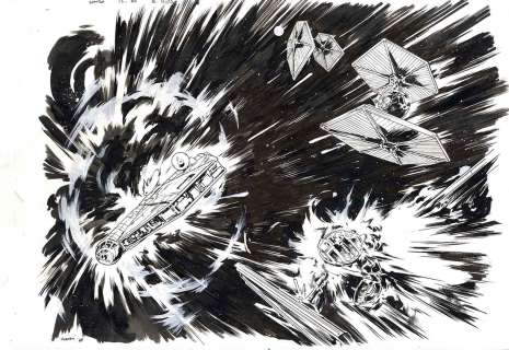 Paolo Villanelli - Star Wars: Lando: Double or Nothing (Marvel Comics) issue #01 (14 & 15)