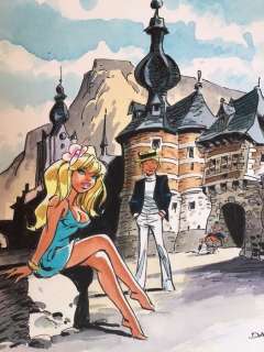 Dany - Dessin original couleur - Olivier Rameau | Catawiki