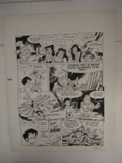 Godard, Christian - Planche originale - Norbert et Kari T7 - Un Empire sur pilotis - (1982) | Catawiki