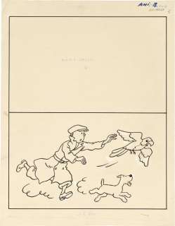 Hergé Studios | L’Oreille cassée | Artcurial