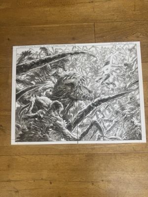 Something Is Killing the Children 15 Scott’s Collectibles Alan Quah Original Art