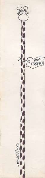 Mordillo | Illustration aux feutres représentant la célèbr… | Banque Dessinée