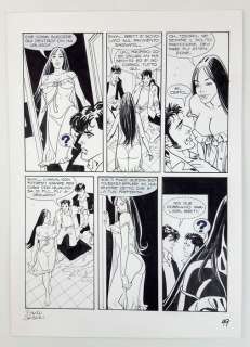 Dylan Dog n. 295 - Tav. Origin. "Tra Moglie e Marito..." - Firmata - Loose page - (2011) | Catawiki