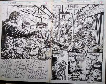 Rod Whigham / Rudy Nebres - Punisher #97 p.2-3 DPS 1994