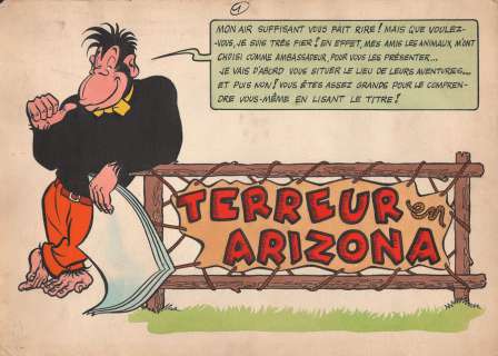 Tibet | Chick Bill, ensemble de 5 planchesÂ Ã  l’encre de … | Banque Dessinée