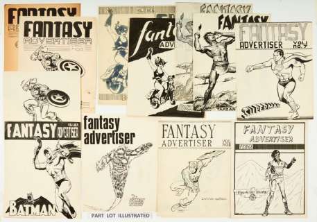 Fantasy Advertiser original cover artworks (1960s) by Steve Moore/Ken… | Comic Book Auctions ltd