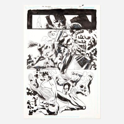 Lot 335 - Joe Bennett and Jack Jadson, Terror Titans #5 Story Page 20 Original Art (DC Comics, 2009) | Landry Pop Auctions