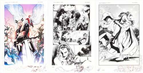 Marvel Artist - Lucas Werneck - Marvel Digital Art Printed Artist Proof Group of 3 (Marvel, 2020-21).... (Total: 3 Original Art)