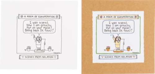 Guisewite, Cathy | Cathy Guisewite Scenes from Isolation Page 61 Single Panel Comic Illustration Original Art (Andrews McMeel Publish... | Heritage