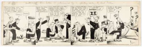 Fisher, Bud | Bud Fisher Mutt and Jeff Daily Comic Strip Original Art #565 (H.C. Fisher, 1926).... | Heritage