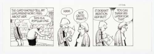 Borgman, Jim | Jerry Scott and Jim Borgman Zits Daily Comic Strip Original Art dated 2-11-16 (King Features Syndicate, 2016).... | Heritage