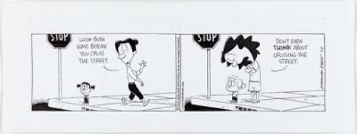 Rick Kirkman And Jerry Scott | Baby Blues Daily Comic Strip Original Art dated 5-8-06 (King Features Syndicate, 2006). | Heritage