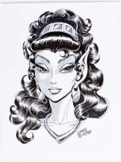 Wendy Pini - Leetah of ElfQuest Illustration Original Art (2024). | Heritage