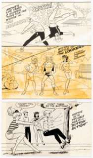 Bob White and Harry Lucey Life with Archie #43 Cover Illustration Original Art (Archie, 1965). (Total: 2 Items) | Heritage