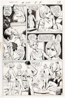 John Rosenberger and Vince Colletta (art team attributed) Young Love #104 Story Page 4 Original Art (DC, 1973). | Heritage