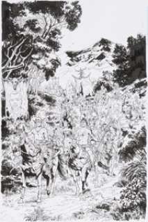 Gabriel Andrade Crossed Plus One Hundred #6 Splash Page 2 Original Art (Avatar Press, 2015). | Heritage